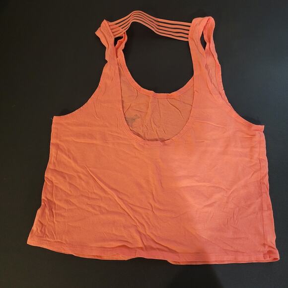 Victoria's Secret pink xs neon orange athletic tank top - Picture 2 of 5
